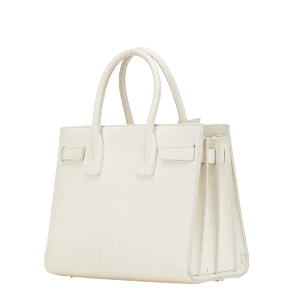 Saint Laurent Sac leather white Jour Bag Shoulder - Picture 1 of 8
